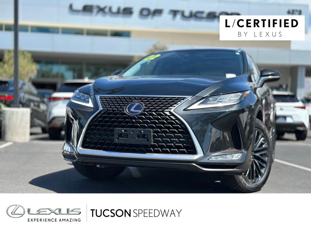 Black (Caviar) 2022 Lexus RX Hybrid 450h AWD SUV / Crossover All-Wheel Drive Continuously Variable Transmission