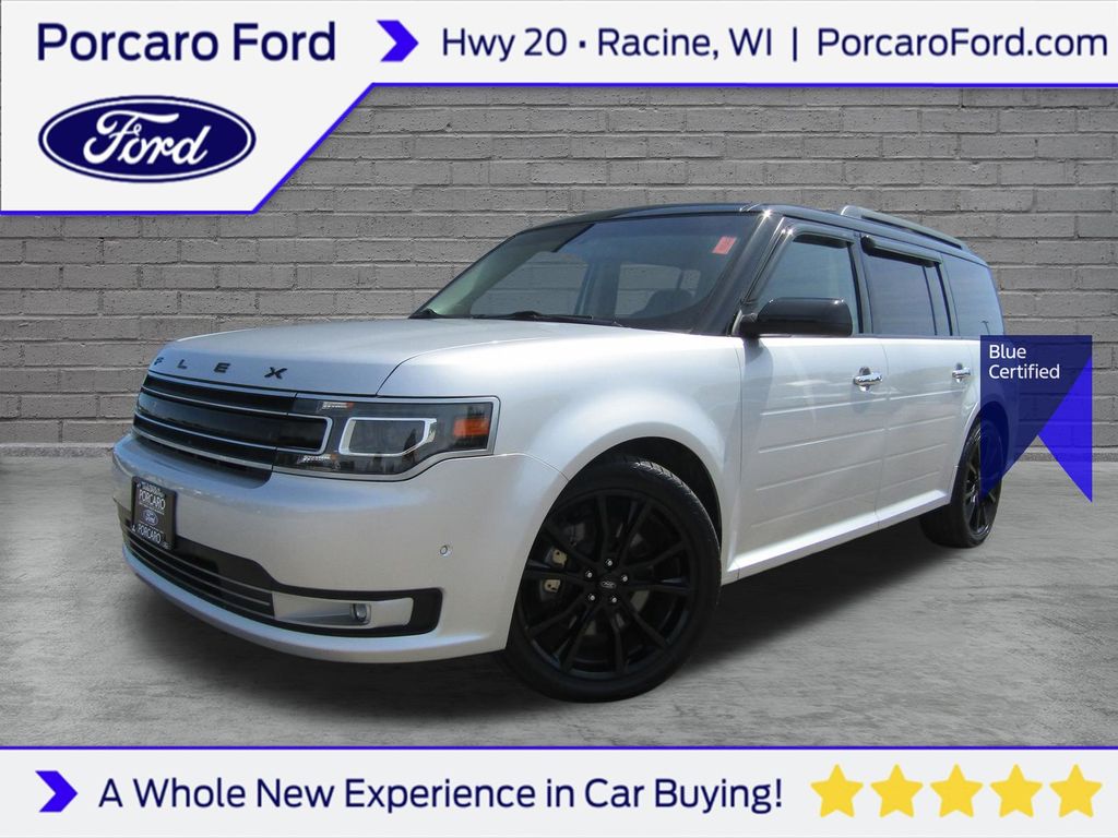 Ingot Silver Metallic 2019 Ford Flex SUV / Crossover All-Wheel Drive 6-Speed Automatic