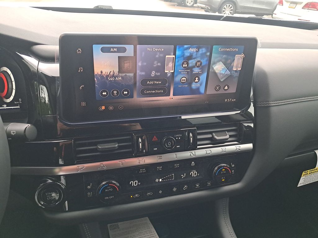 2026 Nissan Pathfinder Platinum White at South Hills Kia