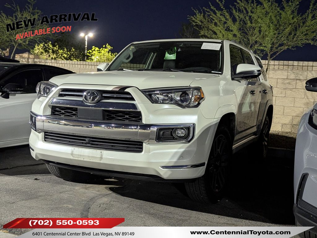 White 2022 Toyota 4Runner Limited 4WD SUV / Crossover All-Wheel Drive 5-Speed Automatic