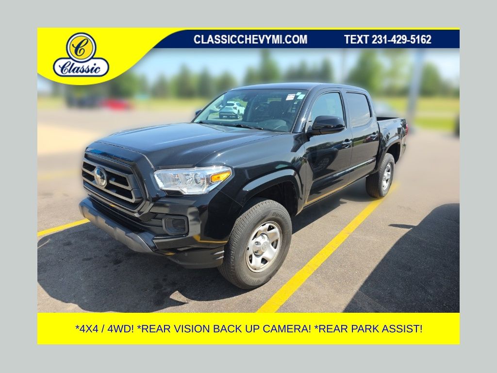 Black 2023 Toyota Tacoma Pickup Truck Four-Wheel Drive 6-Speed Automatic