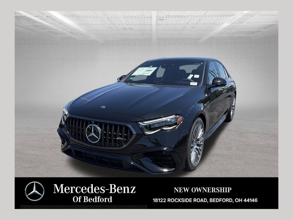 Black (Obsidian) 2026 Mercedes-Benz E-Class Sedan All-Wheel Drive 9-Speed Automatic
