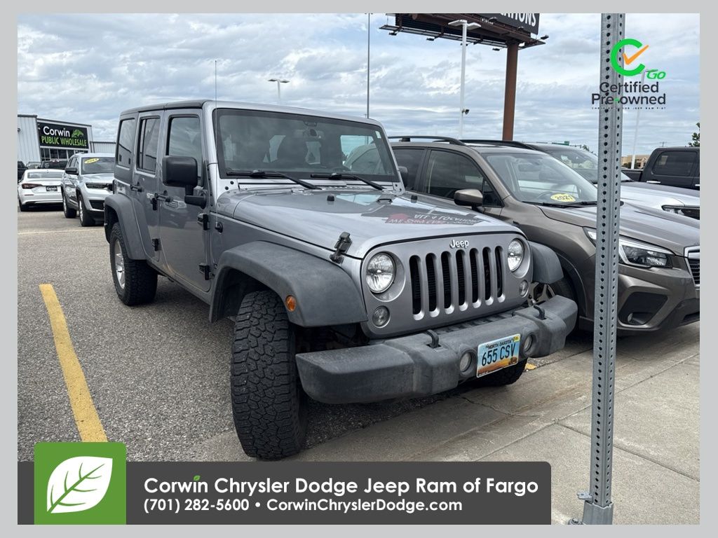  2016 Jeep Wrangler Unlimited Sport 4WD   