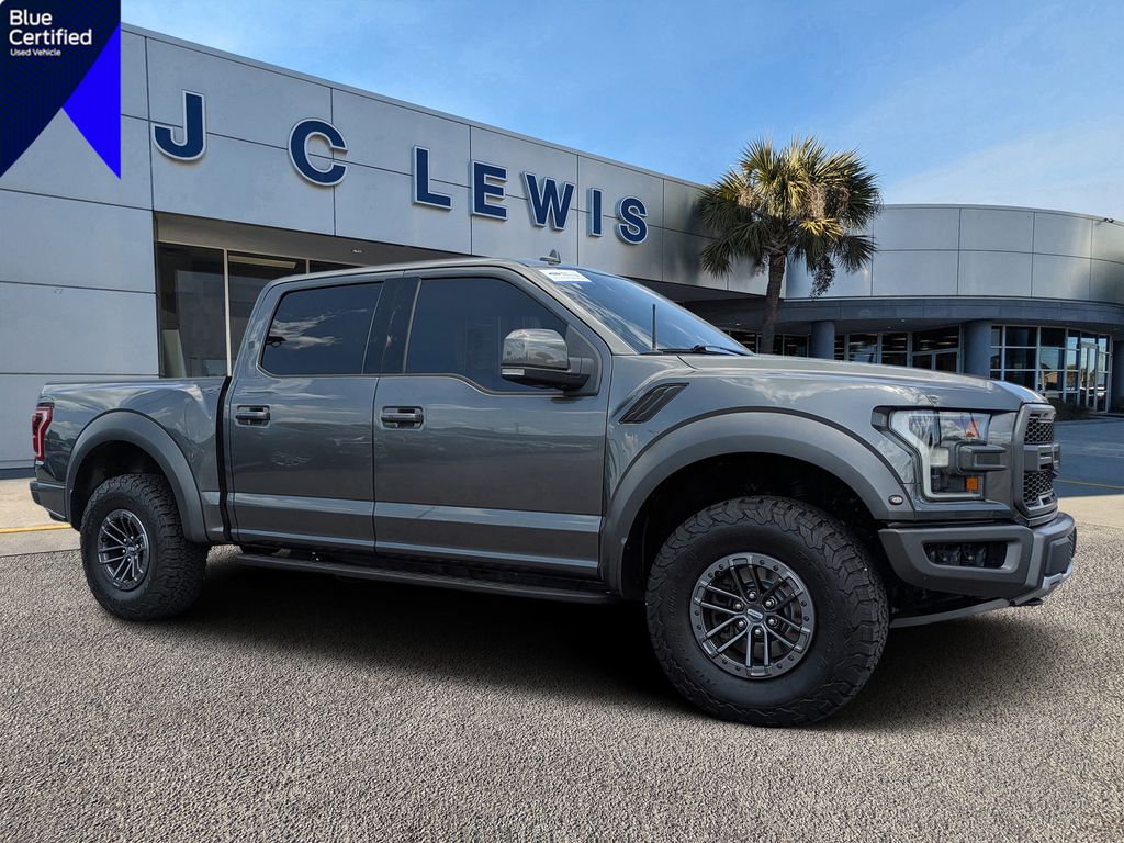 Gray (Magnetic Metallic) 2019 Ford F-150 Raptor SuperCrew 4WD Pickup Truck Four-Wheel Drive Automatic
