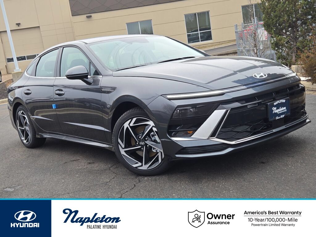 Portofino Gray 2026 Hyundai Sonata Sedan Front-Wheel Drive 8-Speed Automatic