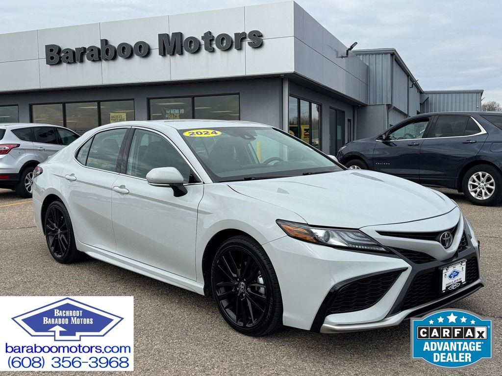 Gray 2024 Toyota Camry XSE FWD Sedan Front-Wheel Drive 8-Speed Automatic