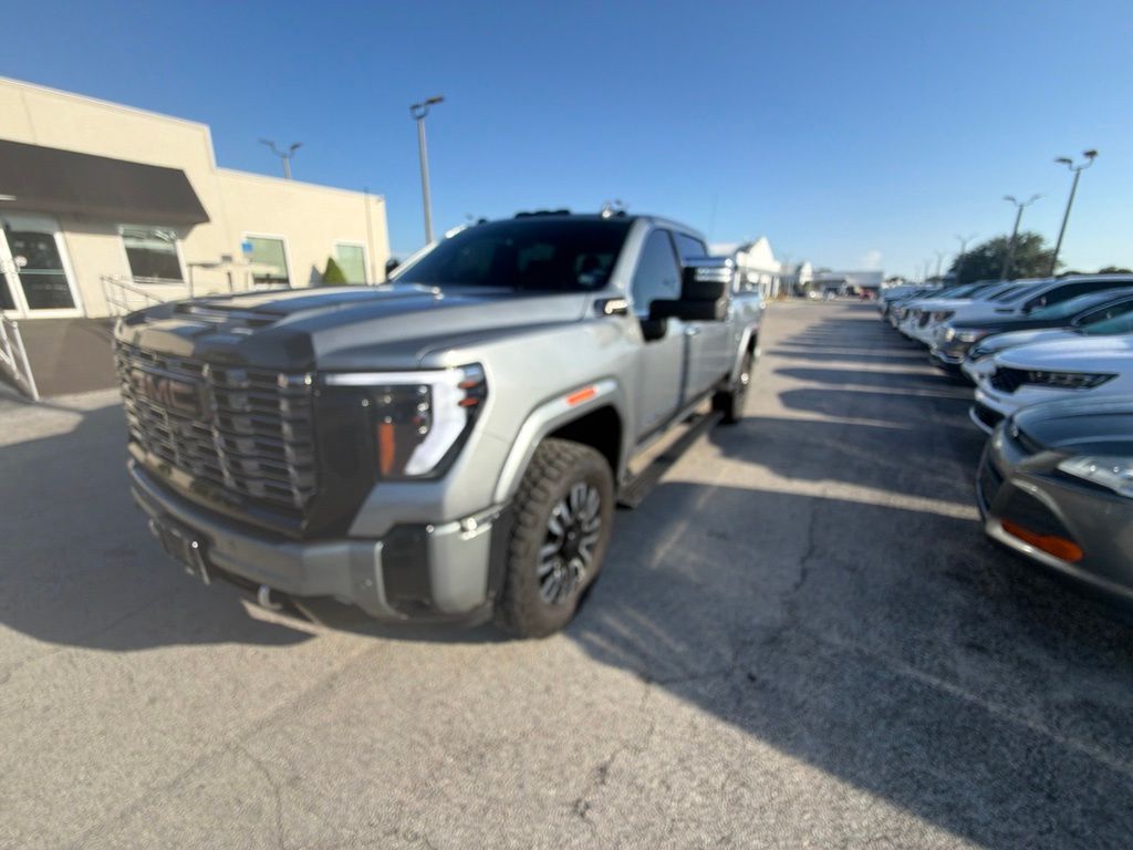 Sterling Metallic 2025 GMC Sierra 3500HD Pickup Truck Four-Wheel Drive Automatic