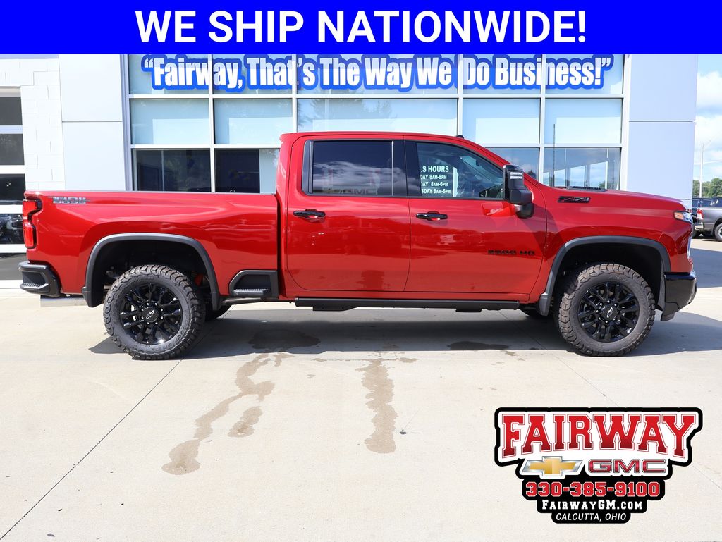Radiant Red Tintcoat 2026 Chevrolet Silverado 3500HD Pickup Truck Four-Wheel Drive Automatic