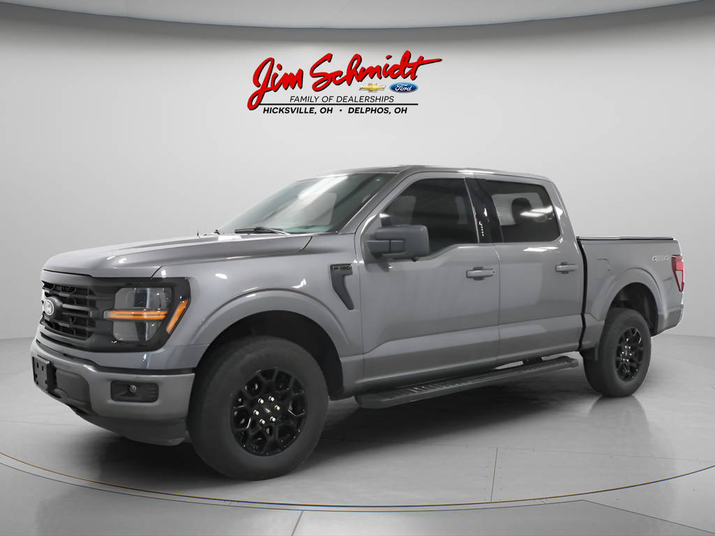 Carbonized Gray Metallic 2024 Ford F-150 Pickup Truck Four-Wheel Drive Automatic