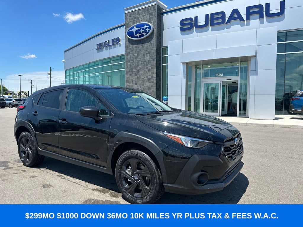 Crystal Black Silica 2026 Subaru Crosstrek SUV / Crossover All-Wheel Drive Continuously Variable Transmission