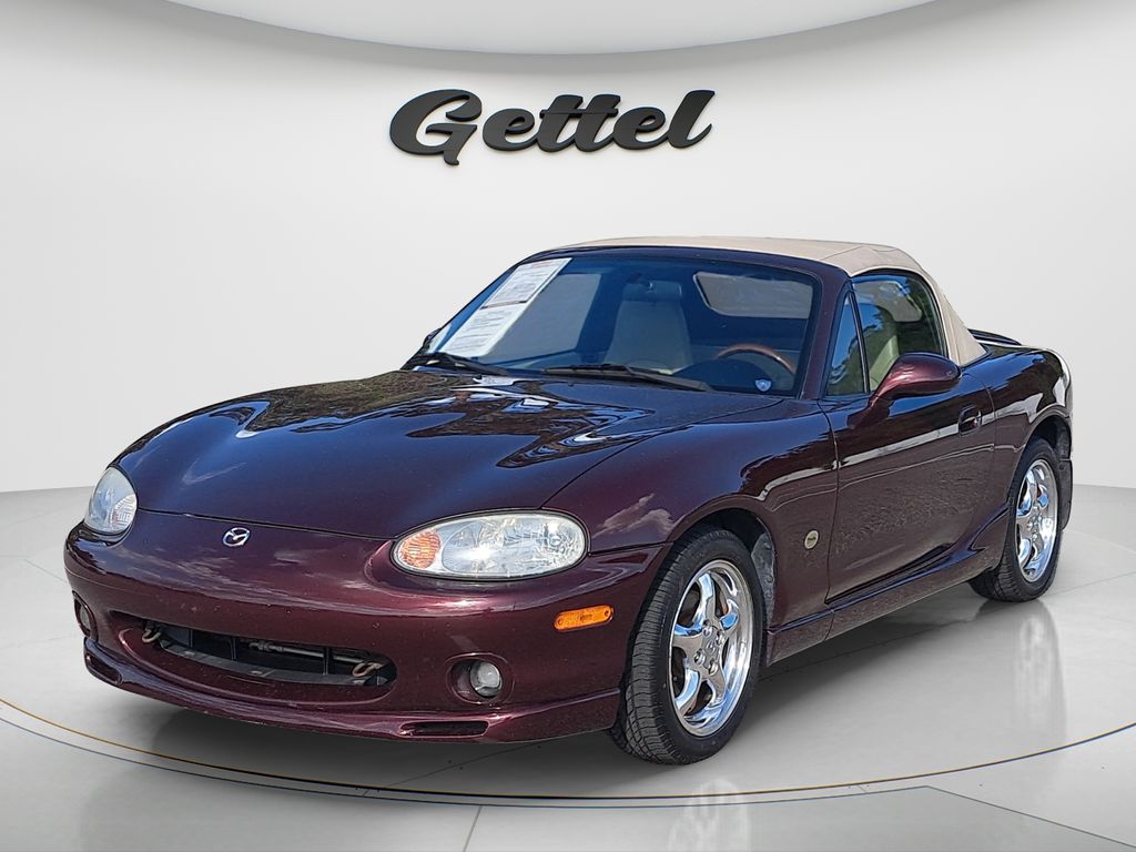 Classic Red 2000 Mazda MX-5 Miata Convertible Rear-Wheel Drive 5-Speed Manual