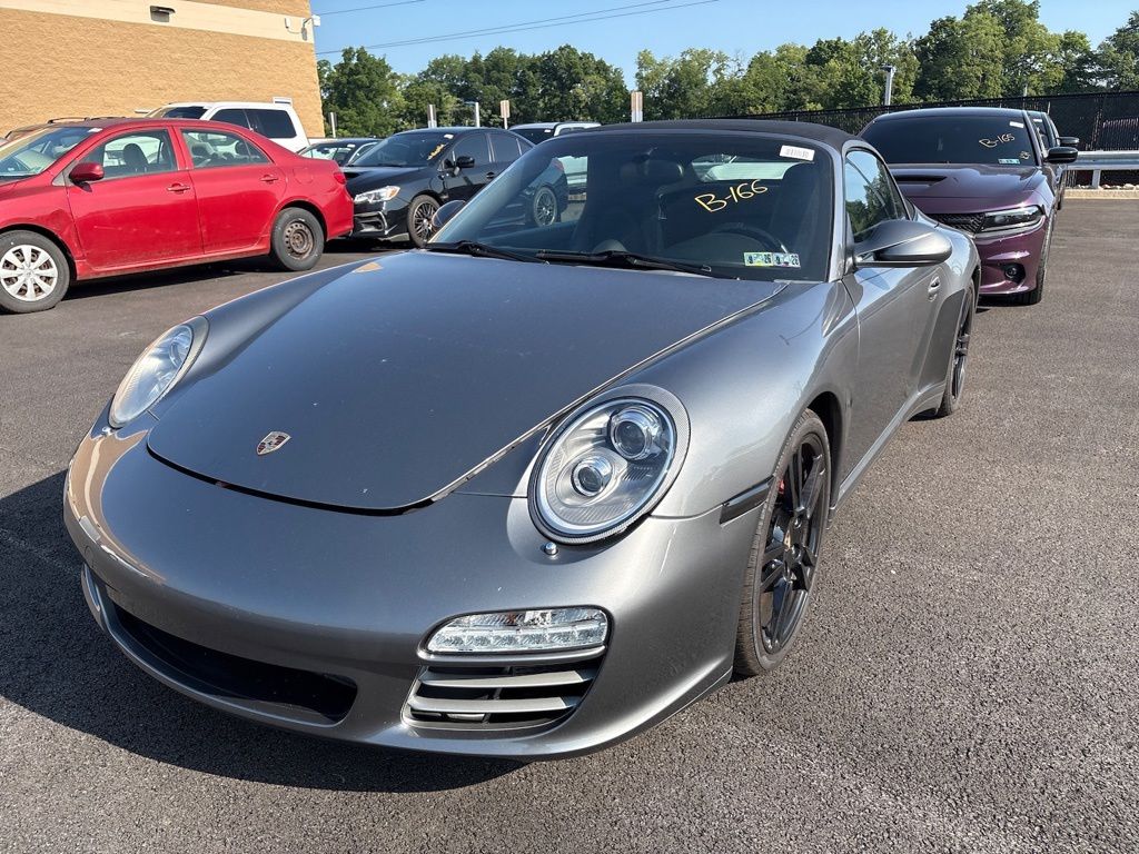 Gray 2011 Porsche 911 Convertible All-Wheel Drive 7-Speed Automatic
