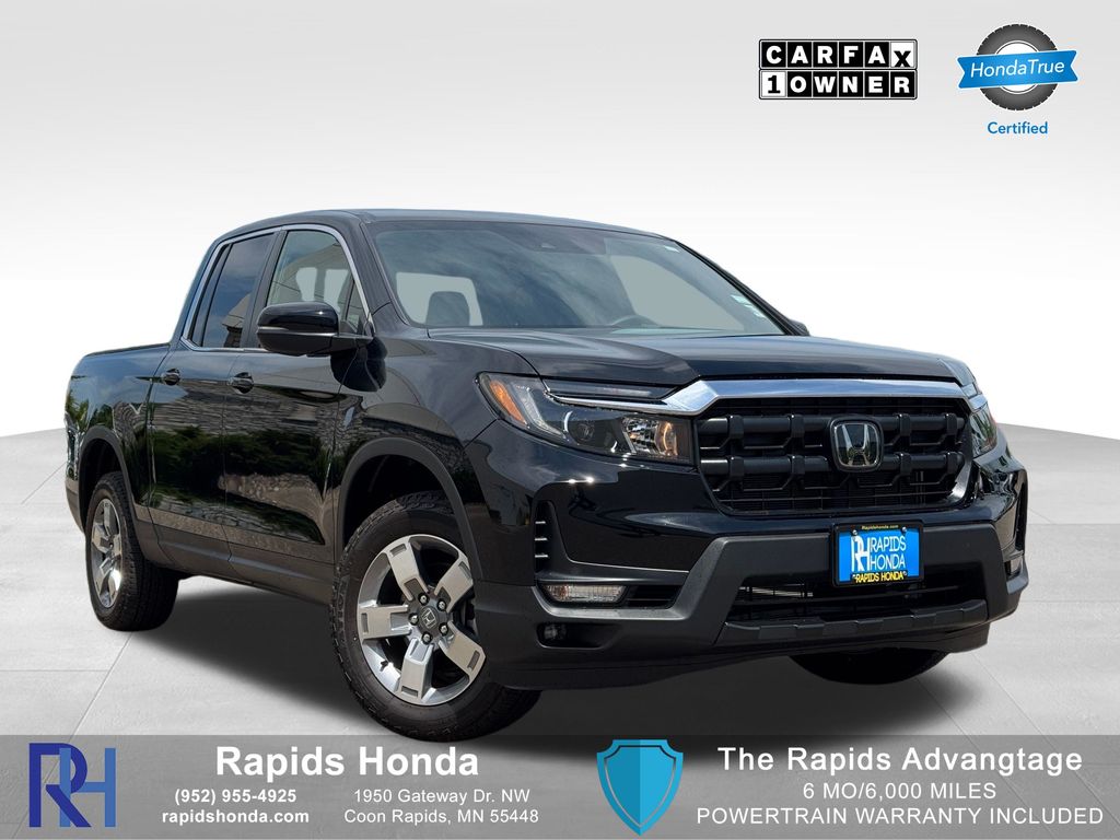 Crystal Black Pearl 2026 Honda Ridgeline Pickup Truck All-Wheel Drive 9-Speed Automatic