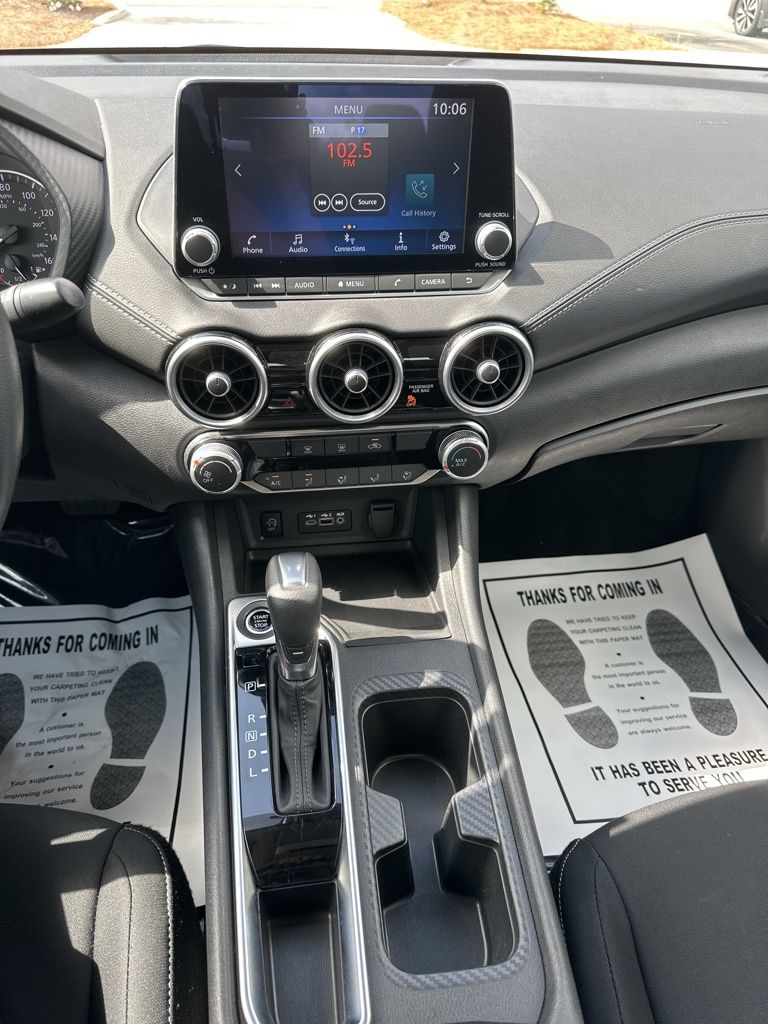 2024 Aspen White Tricoat Nissan Sentra SV FWD Sedan