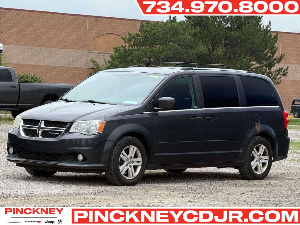 Black (Dark Charcoal Pearlcoat) 2011 Dodge Grand Caravan Minivan Front-Wheel Drive 6-Speed Automatic