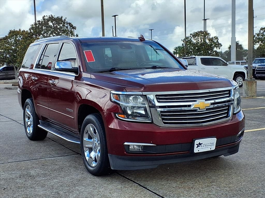 2018 Chevrolet Tahoe Premier Red at Classic Elite Chevrolet Sugar Land