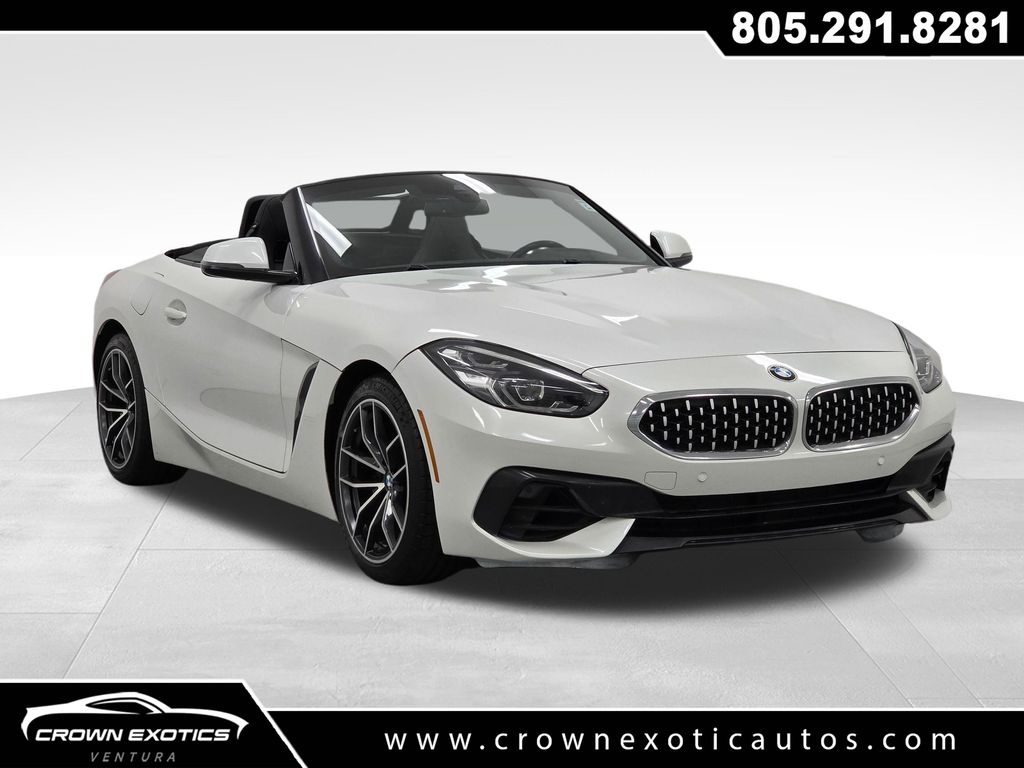 Mineral White Metallic 2022 BMW Z4 Convertible Rear-Wheel Drive 8-Speed Automatic