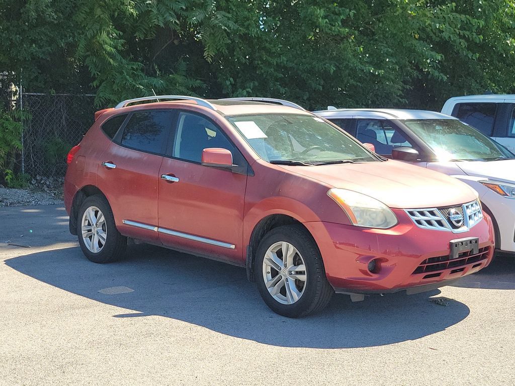 Cayenne Red Metallic 2012 Nissan Rogue SUV / Crossover All-Wheel Drive Continuously Variable Transmission