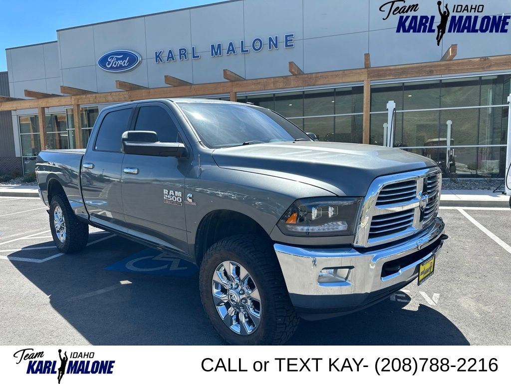 Mineral Gray Metallic Clearcoat 2013 RAM 2500 Big Horn Crew Cab 4WD Pickup Truck Four-Wheel Drive 6-Speed Automatic