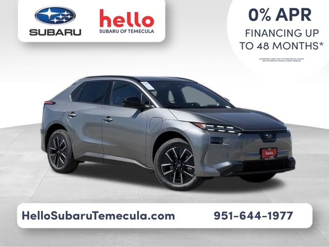 Smoked Carbon 2026 Subaru Solterra Premium AWD SUV / Crossover All-Wheel Drive 1-Speed Automatic