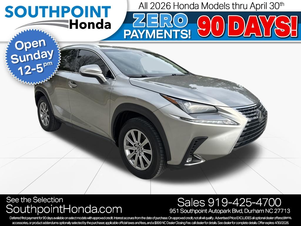 Silver Lining Metallic 2018 Lexus NX 300 FWD SUV / Crossover Front-Wheel Drive 6-Speed Automatic