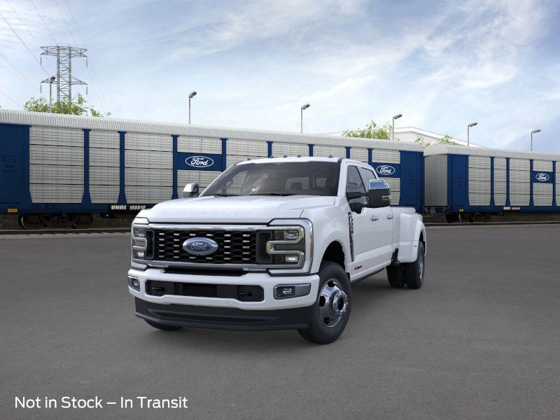 New 2026 Star White Metallic Tri-Coat Ford F-350® Platinum® image 2