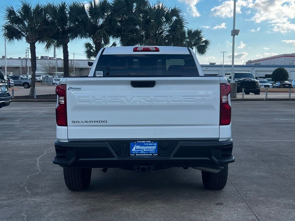 2025 Chevrolet Silverado 1500 WT White at Traditions Chevrolet