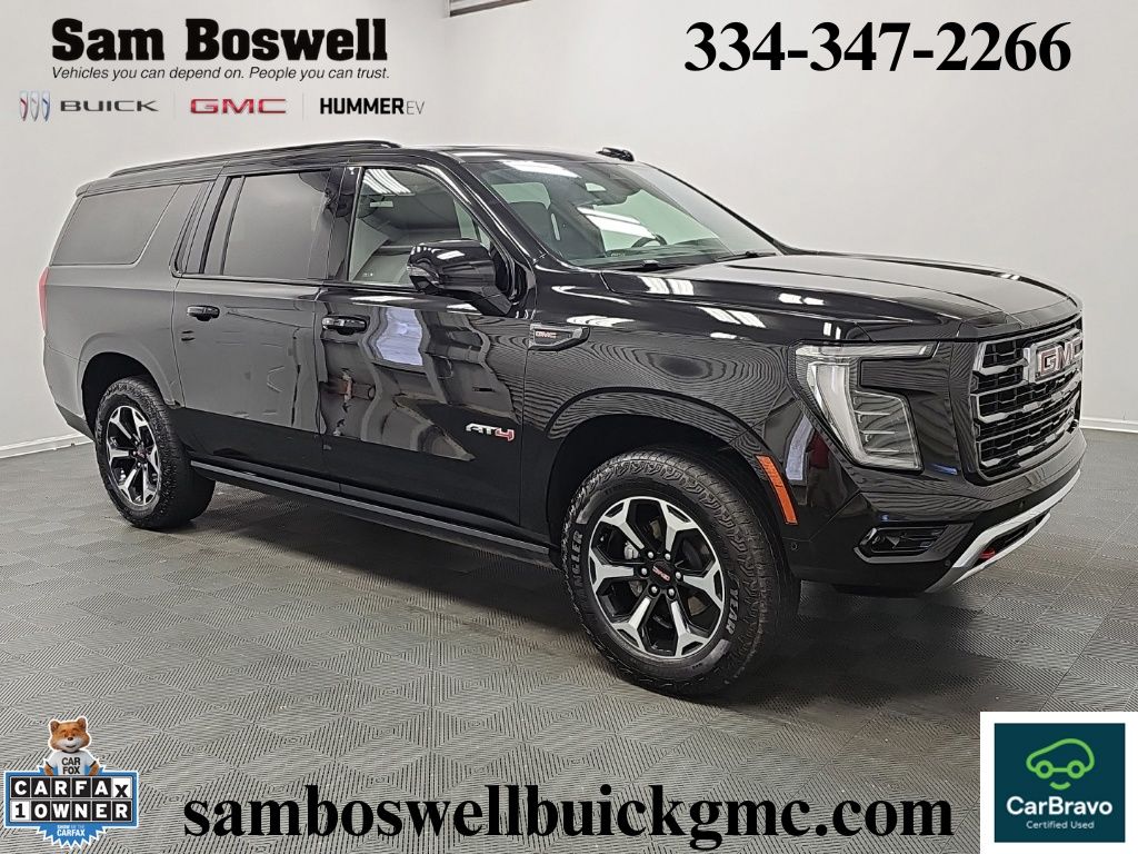 Onyx Black 2025 GMC Yukon XL SUV / Crossover Four-Wheel Drive