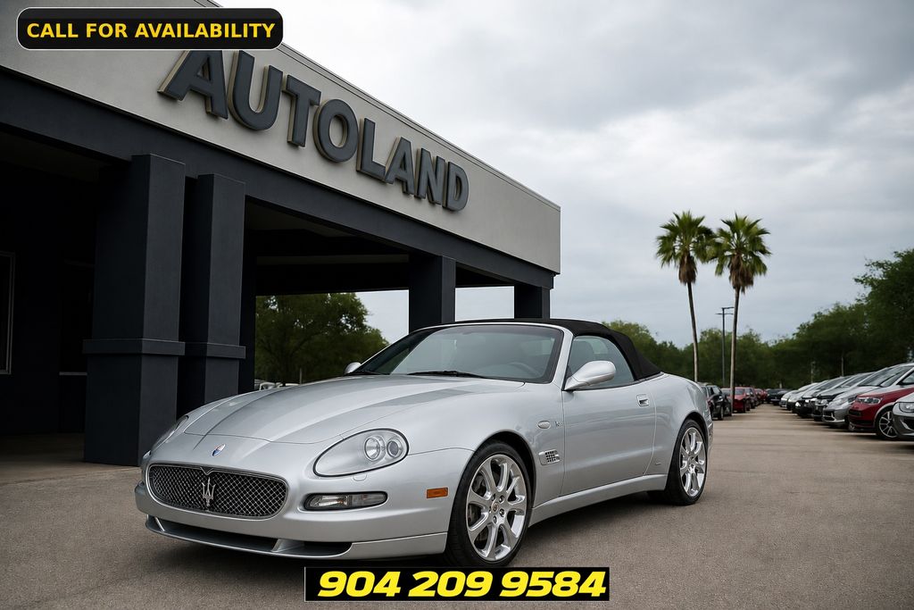 Silver 2005 Maserati Spyder 2 Dr Cambiocorsa Convertible Convertible Rear-Wheel Drive 6-Speed Automatic
