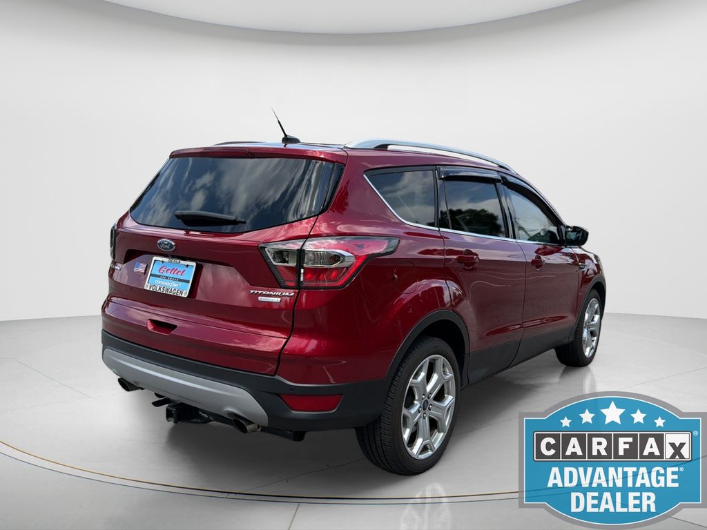 Used 2017 Red Ford Titanium image 8