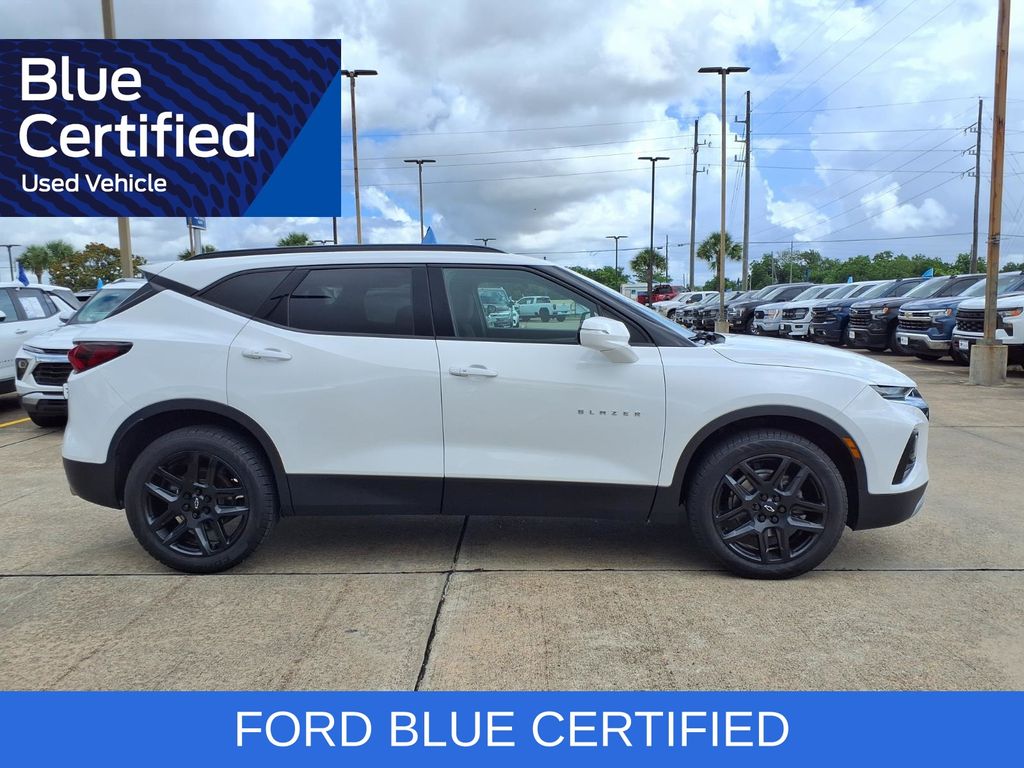 2021 Chevrolet Blazer LT White at Durrett Motor Company