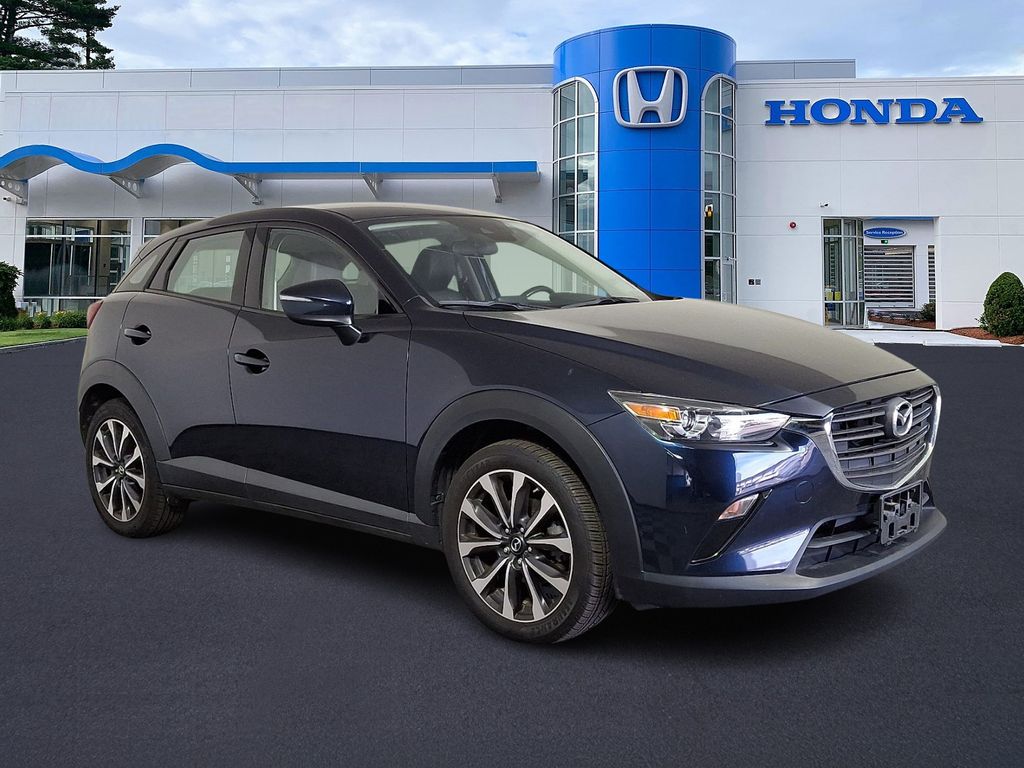 Deep Crystal Blue Mica 2019 Mazda CX-3 Touring AWD SUV / Crossover All-Wheel Drive 6-Speed Automatic
