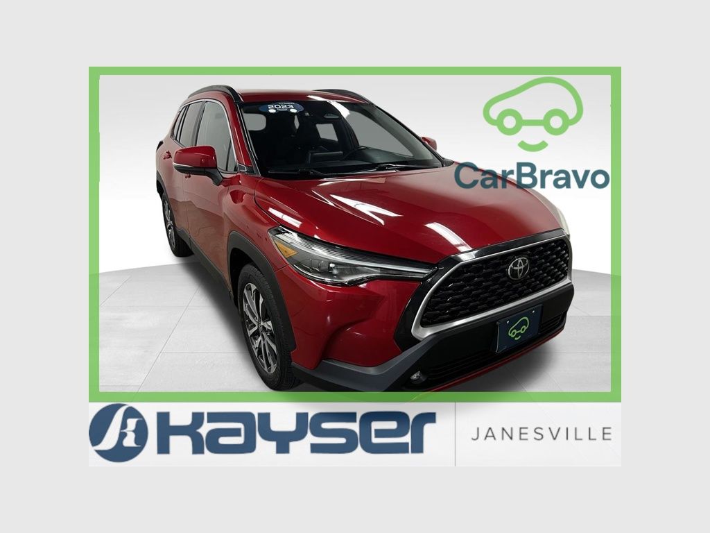Barcelona Red Metallic 2023 Toyota Corolla Cross SUV / Crossover All-Wheel Drive Continuously Variable Transmission