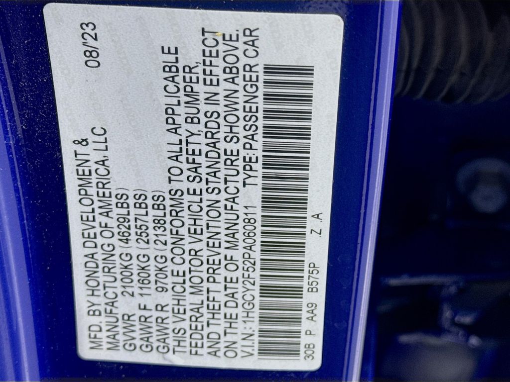 Used Car 2023 Honda Accord Hybrid  Sport For Sale Under $25,000 In Austin, Texas