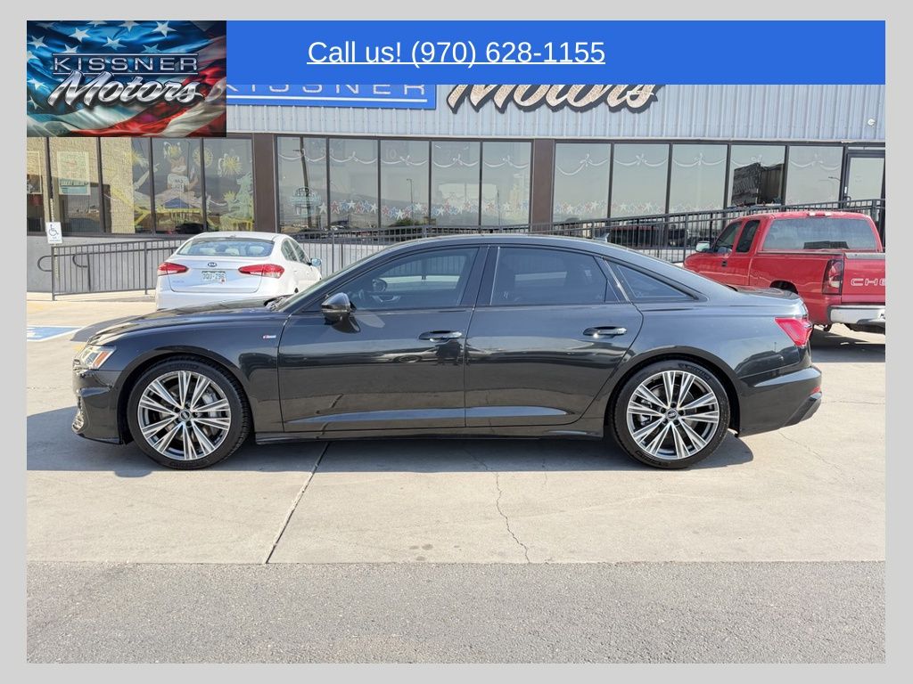 Black 2021 Audi A6 Sedan All-Wheel Drive 7-Speed Automatic