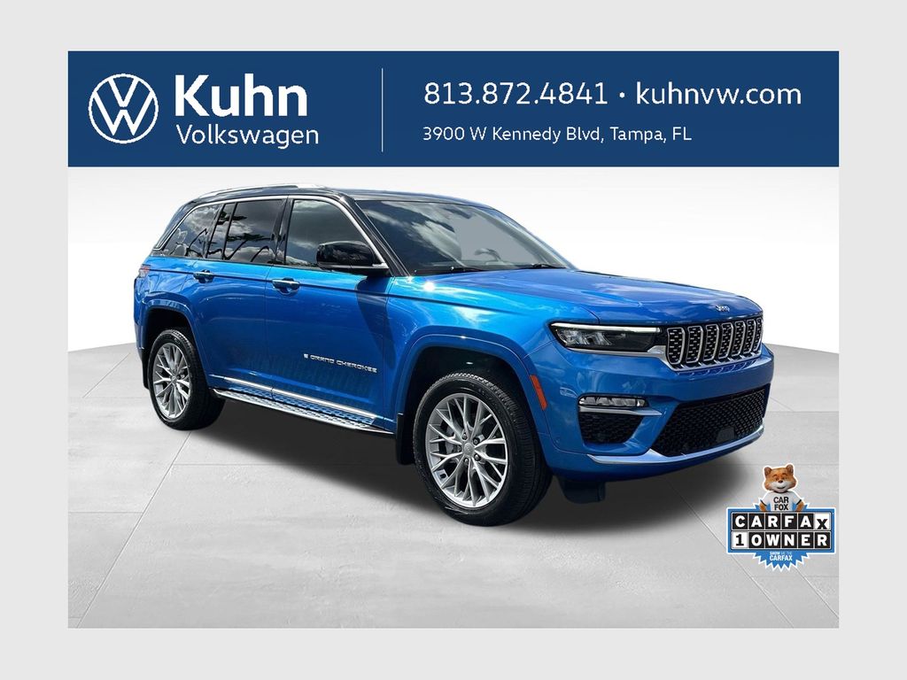 Hydro Blue Pearlcoat 2023 Jeep Grand Cherokee SUV / Crossover 4X2 8-Speed Automatic