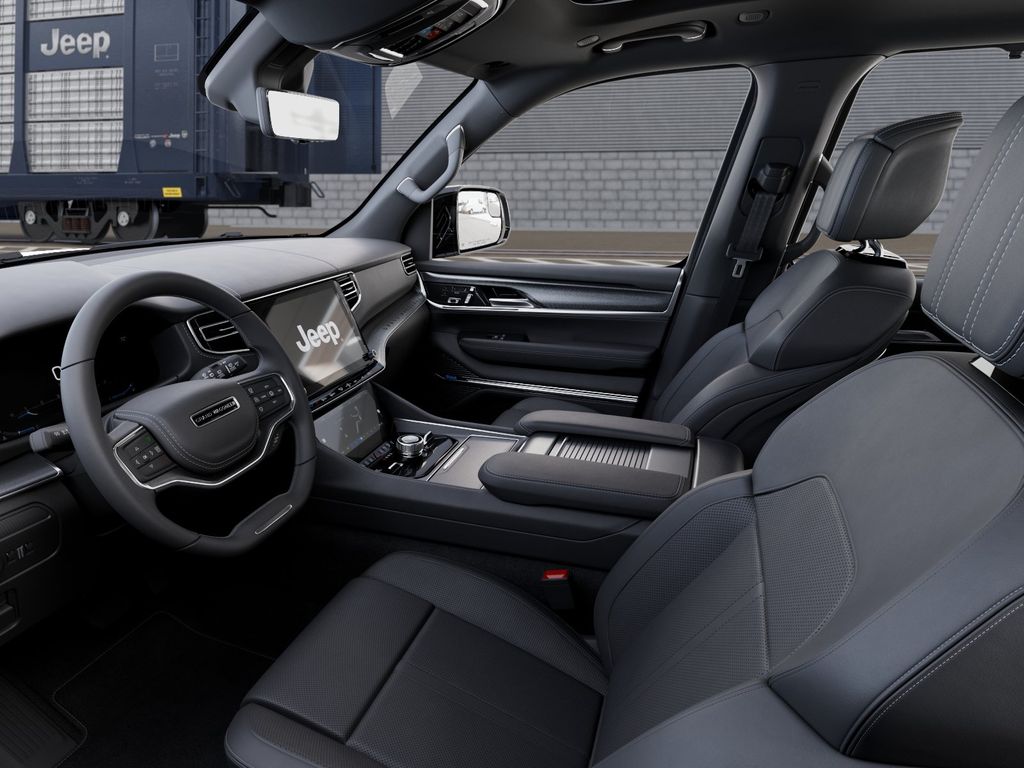 New 2026 Fathom Blue Pearlcoat Jeep Summit Obsidian image 22