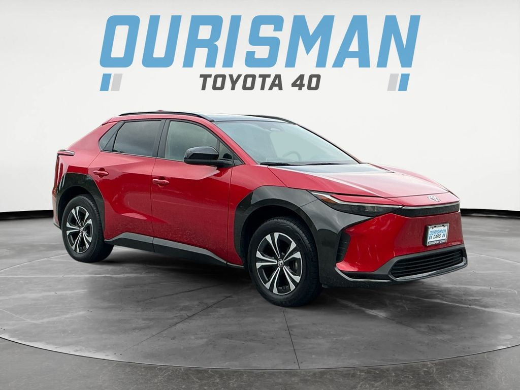 Supersonic Red 2024 Toyota bZ4X SUV / Crossover All-Wheel Drive Automatic