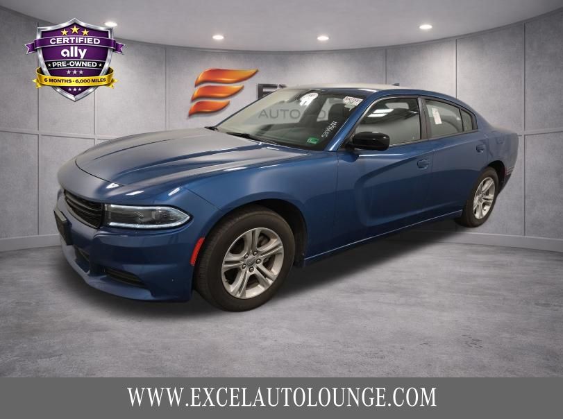 Blue (Frostbite) 2023 Dodge Charger SXT RWD Sedan Rear-Wheel Drive 8-Speed Automatic