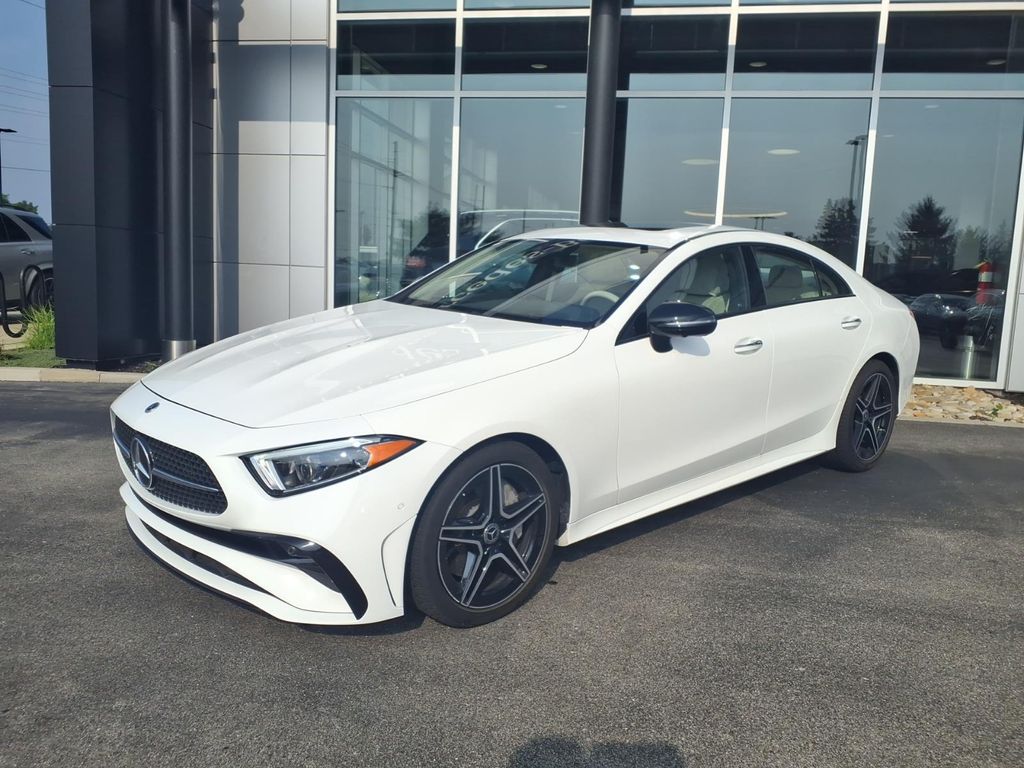 Certified Used 2023 Polar White Mercedes-Benz CLS 450 image 2