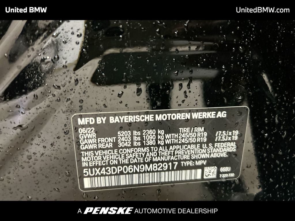 2022 BMW X3 sDrive30i 22
