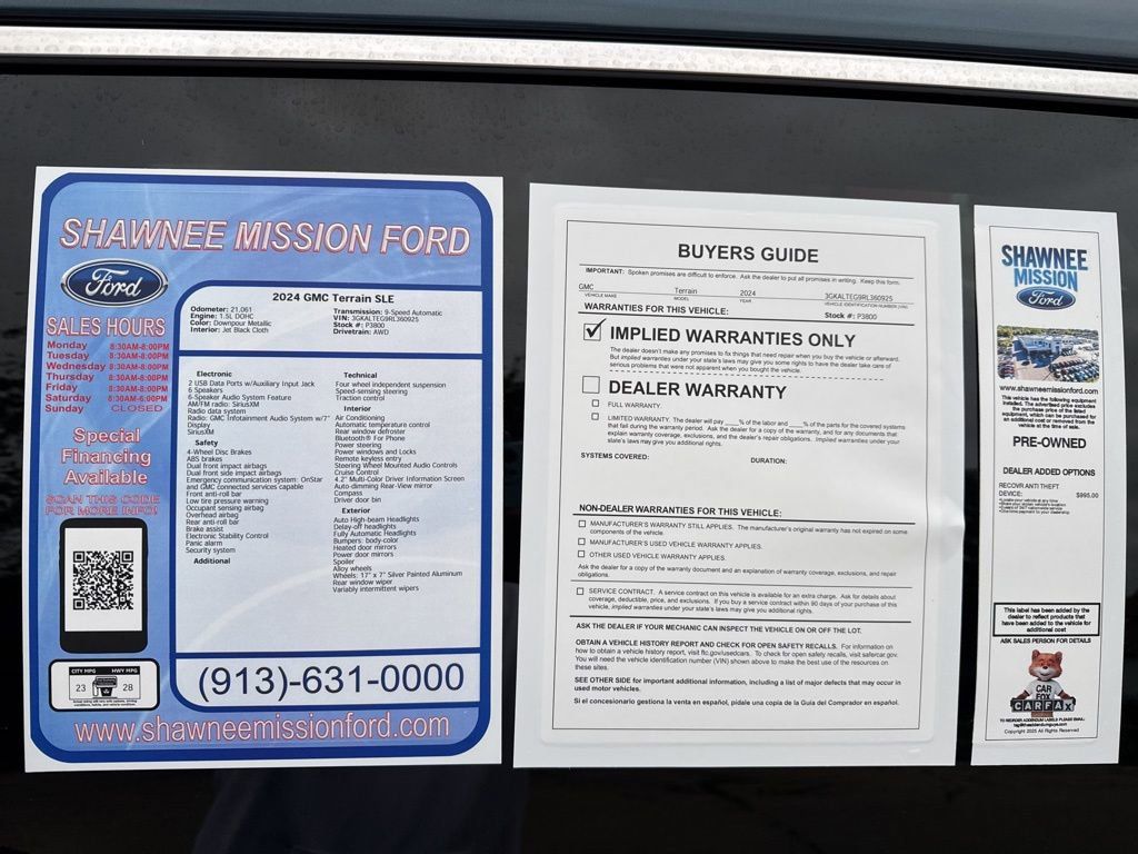 2024 GMC Terrain SLE photo