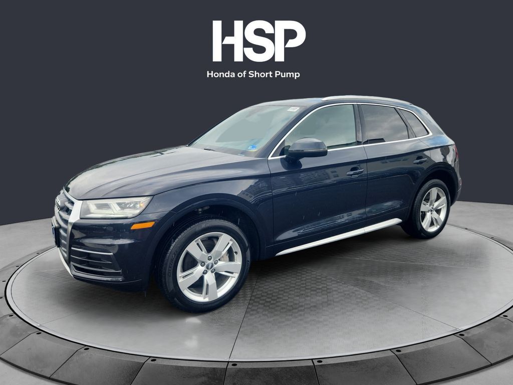 Utopia Blue Metallic 2018 Audi Q5 SUV / Crossover All-Wheel Drive 7-Speed Automatic