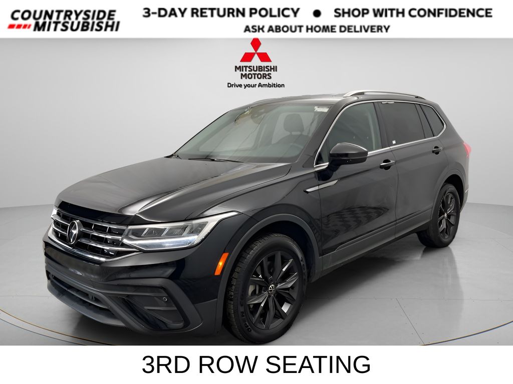 Deep Black Pearl 2024 Volkswagen Tiguan SE FWD SUV / Crossover Front-Wheel Drive 8-Speed Automatic