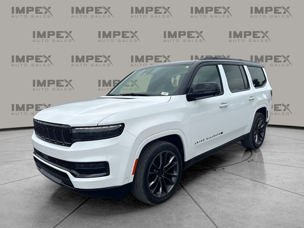 Bright White Clearcoat 2025 Jeep Grand Wagoneer SUV / Crossover Four-Wheel Drive 8-Speed Automatic