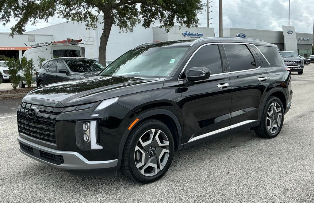 Abyss Black Pearl 2023 Hyundai Palisade Limited AWD SUV / Crossover All-Wheel Drive 8-Speed Automatic