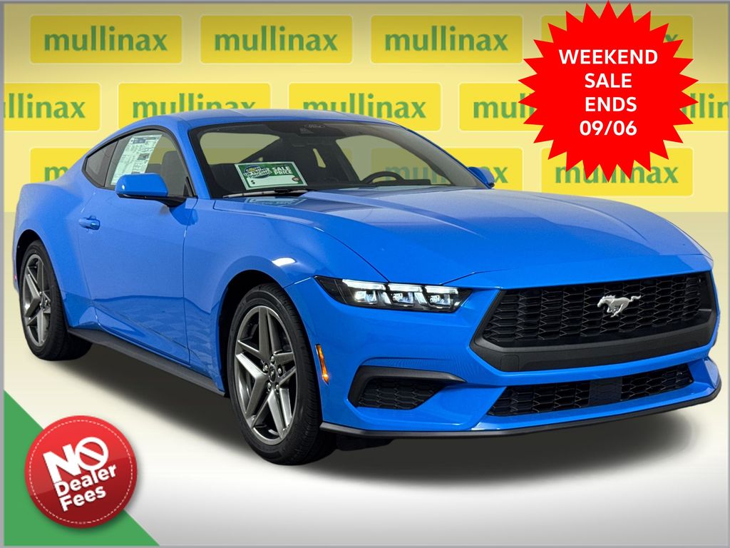 Grabber Blue Metallic 2026 Ford Mustang Coupe Rear-Wheel Drive Automatic