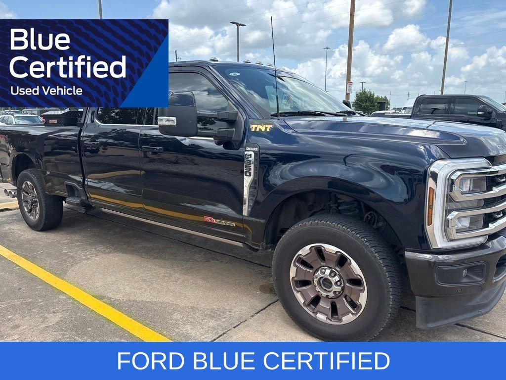 2024 Ford F-350SD King Ranch Blue at Central Houston Nissan