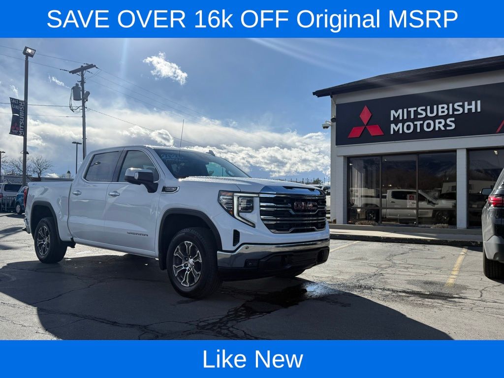 Summit White 2026 GMC Sierra 1500 Pickup Truck Four-Wheel Drive Automatic