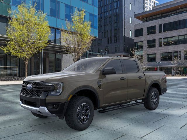Marsh Gray 2026 Ford Ranger XLT SuperCrew 4WD Pickup Truck Four-Wheel Drive Automatic